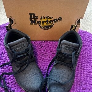 Dr. Martens Black Leather Boots Classic Design